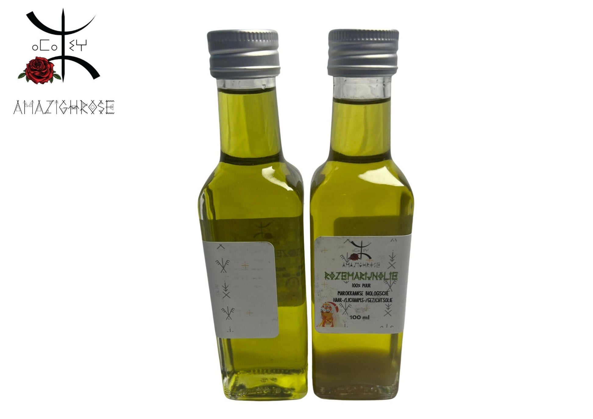 Amazighrose Handmade Rosemary Oil, 100% Organic - Amazighrose