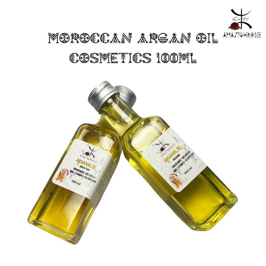Amazighrose Organic Berber Argan oil for skin & haircare 100 ML - Amazighrose