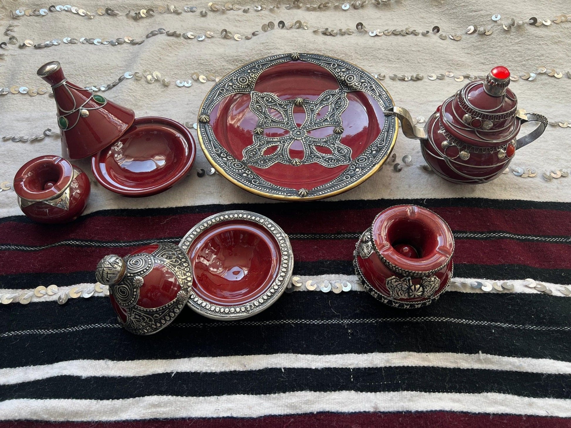 Handmade Ceramic Gift Set - Amazighrose